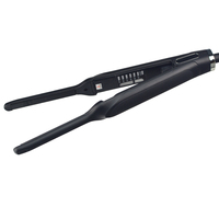 Mch Heater Lcd Styler Hair Straightenersceramic Hair Straightener 2 in 1 Hair Straightening and Curling Iron