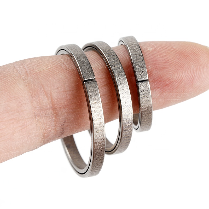 Титановое уплотнительное кольцо T4C, брелок, металлическое раздельное кольцо для автомобиля, дома и рукоделия