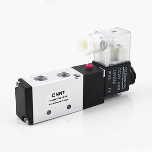 Elektro kontrol 5/<span class=keywords><strong>2</strong></span> yollu G1/4 yönlü Airtac pnömatik Solenoid hava kompresör kontrol valfi 4V210-08 AC 220V 110V DC24V 12V - Product Image 1