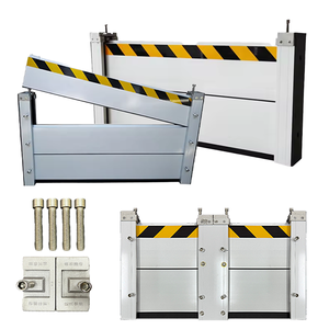 Barrera de Control de Inundaciones para Puerta, Control de Inundaciones de Aleación de Aluminio, Fácil de Instalar - Product Image 1