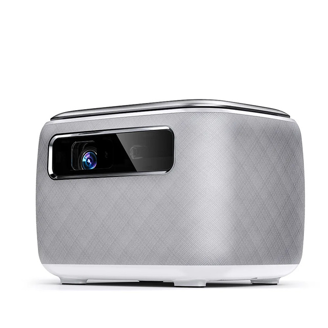 NEW LONNST Freedo Google TV Mini Proyector 800 ISO Lumens Smart Projector 4K Support Rechargeable Battery 160° Gimbal Projector