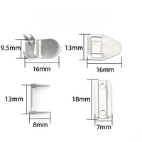Boutons et crochets en laiton de haute qualité pour pantalons de costume pour hommes