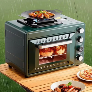 Four à <span class=keywords><strong>gaz</strong></span> portable multifonctionnel pour le <span class=keywords><strong>camping</strong></span>, 25L, petit four à <span class=keywords><strong>gaz</strong></span> d'extérieur avec cuisinière, ustensiles de cuisine pour le <span class=keywords><strong>camping</strong></span> - Product Image 5