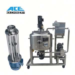 Tanque Mezclador de Alto Cizallamiento Pequeño de 100L - 2000L, Tanque de Mezcla de Acero Inoxidable con Agitador Superior - Product Image 3