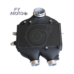 Intercooler di carica ad alte prestazioni <span class=keywords><strong>M</strong></span> per motore BMW M3 M4 S55 nero - Product Image 6