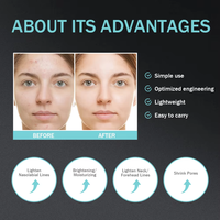 Appareil de beauté pour les yeux rechargeable, micro-courant, soin de la peau des yeux, raffermissant, soin des cernes et des poches sous les yeux, baguette de massage pour les yeux, pour les soins quotidiens de la peau