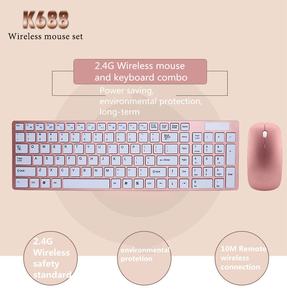 Hot Sale 2.4G Wireless <strong>Keyboard</strong> and <strong>Mouse</strong> Combo Office Set in Stock - Product Image 5