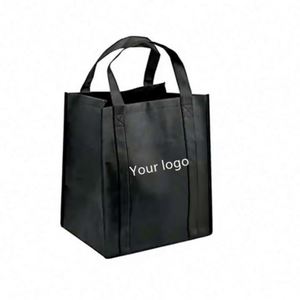 Sacs en PP non tissés avec logo imprimé, sacs d'épicerie écologiques, sacs de courses non tissés, sacs fourre-tout non tissés - Product Image 1