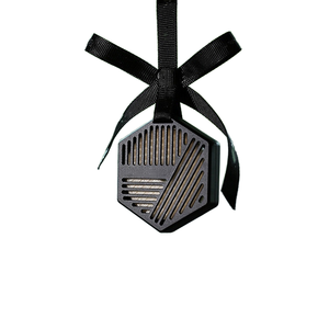 Aromatizante de Aire de Lujo para Autos, con Energía Solar, <span class=keywords><strong>Perfume</strong></span> Sólido Natural de Larga Duración, en Aleación de Aluminio, Aroma Naranja - Product Image 1
