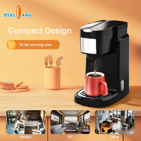 Cafetière Keurig OEM Guandong Foshan Stelang, cafetière personnelle multicolores avec machine à dosettes K-Cup pour hôtels et foyers
