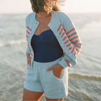 Ensembles de vêtements en cachemire et laine décontractés pour femmes, doux, rayés, de haute qualité