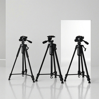 Trépied professionnel en métal 3366 pour projecteur, photographie, utilisation avec téléphone portable - Design mini portable
