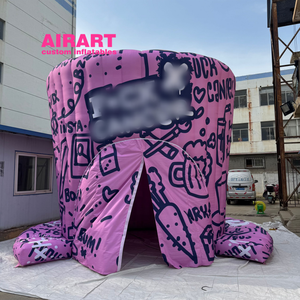 Carpa de sombrero inflable gigante para decoración de eventos de circo y publicidad inflable personalizada - Product Image 1