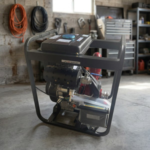 Manual Control SS SAMSON SS8001HPDG High Pressure <b>Water</b> <b>Pump</b> with Diesel Engine 95m Suction Head & 8m Discharge Pipe - Product Image 3