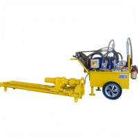 Vente directe usine : Foreuse hydraulique DTH 76-130 mm avec profondeur de forage maximale de 40 m pour l'ancrage dans la roche