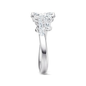 Anillo de Compromiso Elvoragems de Oro Sólido de 18K con Diamante Cultivado en Laboratorio, Corte Brillante Redondo, Certificado IGI, Joyería Vintage para Mujer - Product Image 1