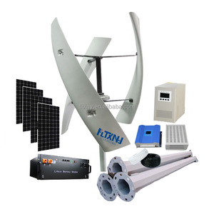 Generador Eólico de 5000W de Eje Vertical para Alumbrado Público y Uso Doméstico - Product Image 2
