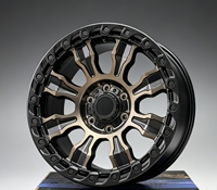 Jantes tout-terrain forgées en une seule pièce, 17-20 pouces, 6x135 6x139.7, jantes en alliage robustes pour camionnettes et SUV