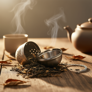 MetalTex <b>Tea</b> <b>Infuser</b> With Chain Pack Of 6 Stainless Steel Ball Filter For Loose Leaf <b>Tea</b> Brewing - Product Image 3