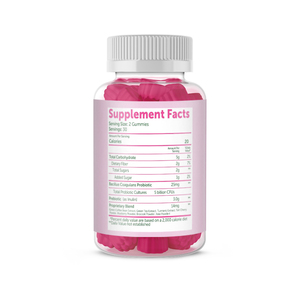 Suministro de fábrica, probiótico de potencia ultraalta con <span class=keywords><strong>fibra</strong></span> prebiótica <span class=keywords><strong>y</strong></span> enzimas digestivas, gomitas probióticas - Product Image 2