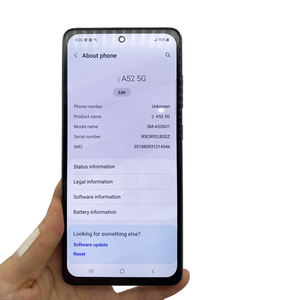 โทรศัพท์มือถือมือสองปลดล็อคแล้ว ของแท้ 100% รุ่น A52 ความจุ 128GB [กล้อง 64MP] คุณภาพระดับ A+ เวอร์ชัน Global รองรับ 5G สำหรับ <span class=keywords><strong>Galaxy</strong></span> A52 5G - Product Image 4
