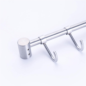 Organizer da cucina per montaggio a parete e binario di stoccaggio con ganci 10 S per appendere pentole e padelle e coperchio Organizer - Product Image 5