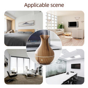 Difusor de Aroma con Aspecto de Madera YX-391, USB Tipo-C, Temporizador de 2-8 Horas, Luz LED, Humidificador de Aceites Esenciales para Interiores, Menos de 0.5L - Product Image 2