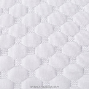 Özel örgü triko kumaş yatak örtüsü 100% Polyester su geçirmez nefes nokta desen ile - Product Image 2