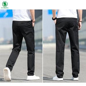 Pantaloni da Uomo Taglie Forti Business Autunno e Inverno alla Moda Larghi Casual Pantaloni Formali da Abito Elasticizzati per Uomo - Product Image 3