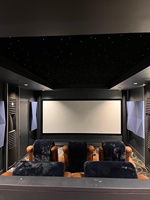 Kit de lumière à fibre optique bricolage pour panneau de plafond étoile scintillante pour home cinéma et chambre d'enfants