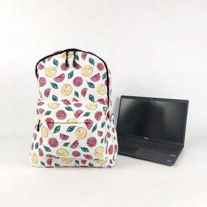 Logotipo personalizado impreso 230D Poliéster Casual Deportes Mochilas Senderismo al aire libre Bolsa Mochila de viaje Mochila portátil - Product Image 2