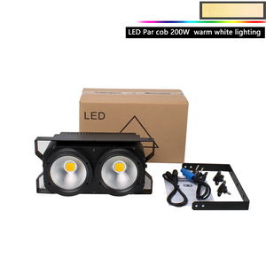 ไฟ LED Par SHEHDS 2 หัวไฟ 200W COB แสงวอร์มไวท์ แสงคูลไวท์ DMX512 สำหรับโรงละครและโบสถ์ - Product Image 2