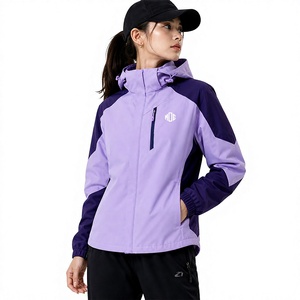 Trendy Custom Women's Waterproof Softshell Windbreaker <b>Jackets</b> Lightweight Hooded Outdoor Windbreaker OEM Hiking <b>jacket</b> for <b>men</b> - Product Image 2