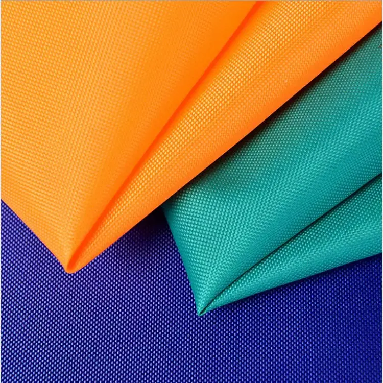 Customized 600D pu coating oxford fabric tear resistant fabric for outdoor car covers tents