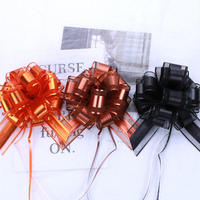 Stock d'usine, nœuds en ruban de couleurs assorties, boîte à nœuds étoile à tirer pour emballage cadeau, pour Noël, voiture, mariage, rentrée scolaire, Ramadan