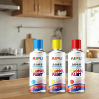 Peinture en aérosol fluorescente colorée de 450 ml, peinture en aérosol chromée pour l'art mural, peinture mate pour graffitis sur métal, pour murs de rue