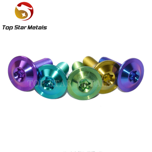 Titst GR5 M6 * 20 bu lông GR5 Titan mỏng đầu với Torx ổ cắm - Product Image 1