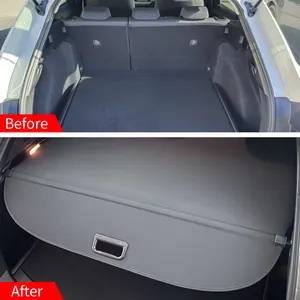 For Toyota Corolla Touring Interior Accessories Waterproof Cargo Cover Trunk Retractable Parcel Rack Privacy Shield Accessory
