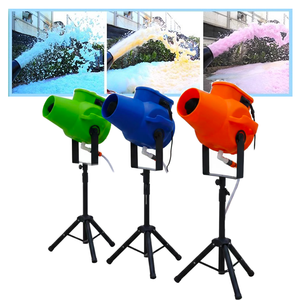Machine à mousse électrique personnalisable 1800W pour fêtes en extérieur, parcs, piscines – Canon à pulvérisation en fer et plastique pour soirées à la glace carbonique - Product Image 2