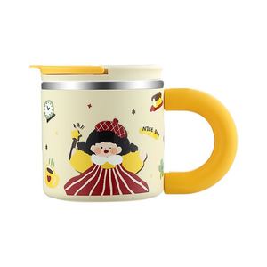 Taza Infantil Personalizada de Acero Inoxidable 304, Taza de Leche con Doble Pared Aislada, Taza de Agua de Grado Alimenticio - Product Image 4