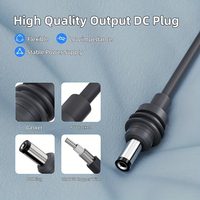 Mini câble d'alimentation CC Starlink 3 en 1 avec chargeur de voiture 1/2/3/5/10M et câble d'extension d'alimentation de charge CC USB C avec gaine en PVC