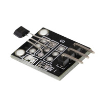 Modul Sensor Magnetik Hall KY-003 dengan Sensor Efek Hall Antarmuka Digital 3.3V-5V untuk Deteksi Medan Magnet