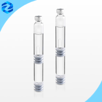 Flacons en verre stériles de 3 ml, emballés individuellement, avec couvercle en aluminium, résistants à l'eau, écologiques, jetables, de haute qualité et sûrs
