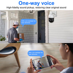 Hfws OEM 4k 8MP PTZ máy ảnh với 20x Zoom quang học 100m phát hiện chuyển động một chiều âm thanh SD Thẻ PoE tốc độ cao Dome <span class=keywords><strong>Camera</strong></span> PTZ IP - Product Image 3