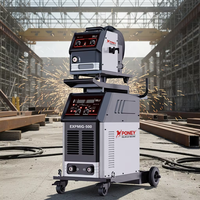 Machine à souder MIG multi-tension 220/380/400 V MIG-500, soudeuse MIG/MAG à gaz CO2 avec fonction de gougeage, capacité de soudage de 20 kg de fil