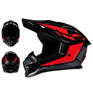 Casco integral para motocross todoterreno con diseño gráfico elegante, transpirable y ventilado para carreras al aire libre. - Product Image 5