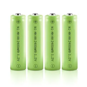 NIMH AA 2400mAh 1.2V Ni-mh rechargeable battery for home appliances