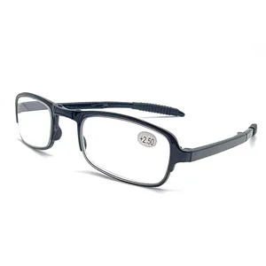 DR054 pieghevole più recente vendita calda di design occhiali da lettura uomo donna all'ingrosso lettore occhiali montatura