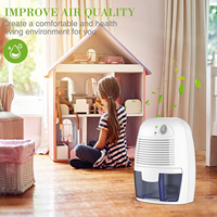 Mini déshumidificateur USB, 500ML, pour les voitures et la maison, réutilisable, intelligent, sèche, nouvelle collection