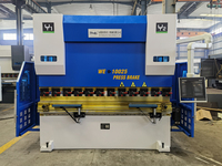 Prensa Plegadora CNC de 100T y 2500mm, 6+1 Ejes con Controlador DA58TX, Máquina Hidráulica para Doblar Láminas Metálicas